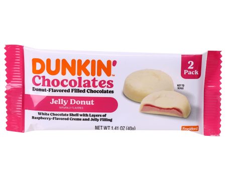 Dunkin  Jelly Donut-Flavored Filled Chocolates For Sale