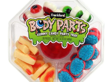 Frankford Gummy Body Parts Halloween Candy Platter For Discount