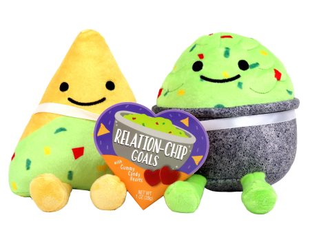 Guacamole & Chip Date Night Plush Toy with Gummy Candy, 1oz Online