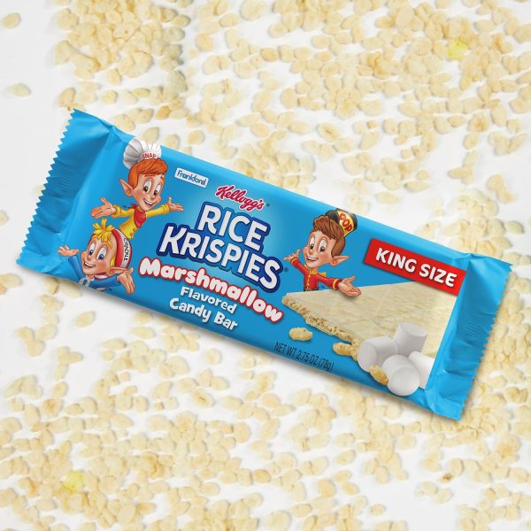 Kellogg s Rice Krispies Marshmallow Flavored Candy Bar Online now