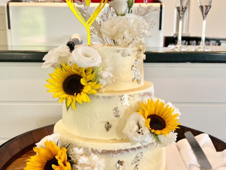 Sunflower Wedding Cake Supply