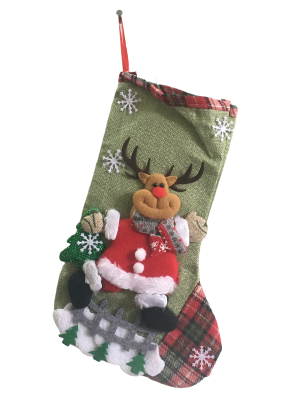 Rudloph the Red Nose Reindeer Christmas Stocking For Cheap