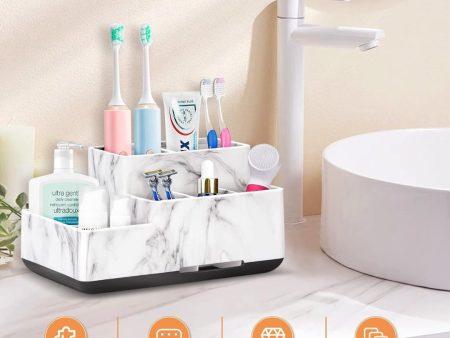 Toothbrush Holder,Bathroom Organizer Countertop For Cheap