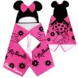 Personalized Embroidered Hooded Towel - Minnie Mouse Discount