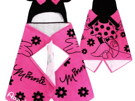 Personalized Embroidered Hooded Towel - Minnie Mouse Discount