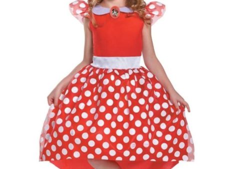 Red Minnie Mouse Mädchenkostüm Online now