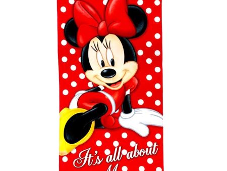 Personalized Disney Beach   Pool Towel - Minnie Mouse For Cheap