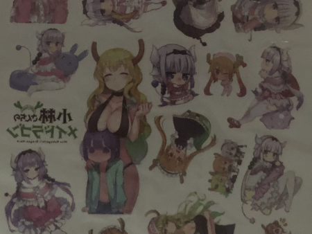 Anime Miss Kobayashi s Dragon Maid Stickers Fashion