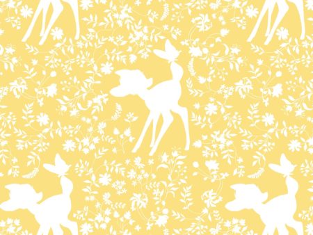 Disney Bambi Silhouette Fabric by the yard Sale