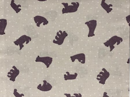 Bear Hug Woodland Fabric by the yard Online Hot Sale