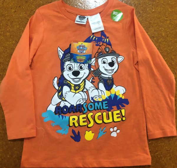 Paw Patrol T-Shirt Long Sleeved Discount