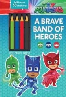 PJ Masks A Brave Band of Heroes colouring in book Online Sale