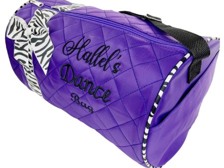 Personalized Embroidered Dance Duffel Bag Discount