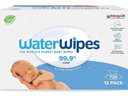 WaterWipes Plastic-Free Original Baby Wipes Fashion