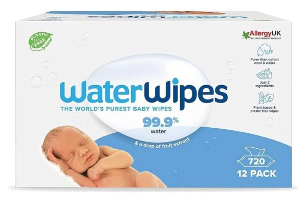 WaterWipes Plastic-Free Original Baby Wipes Fashion