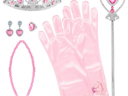 Prinzessinnen Set 6-teilig rosa Online Hot Sale