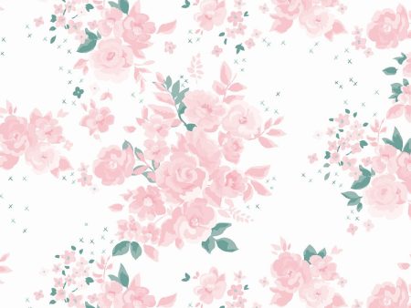 Mary Elizabeth by Christopher Thomson Floral Roses Fabric by the yard Hot on Sale