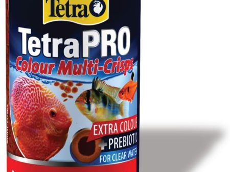 Tetra Pro Colour Multi-Crisps - Premium fish food with colour concentrate for brightly colourful Fish Online Hot Sale