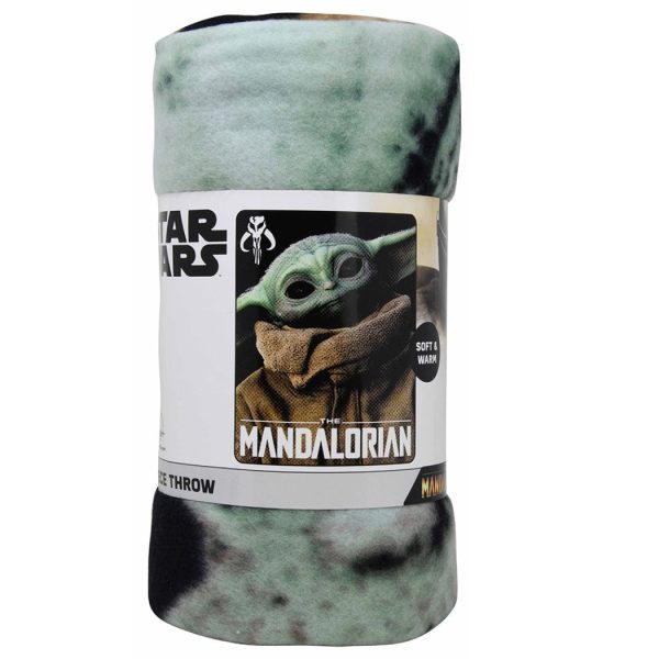 Baby Yoda 45  x 60  Fleece Throw (non-personalized) Sale