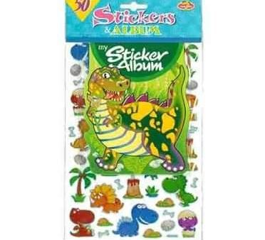 Dinosaur Sticker Album For Cheap