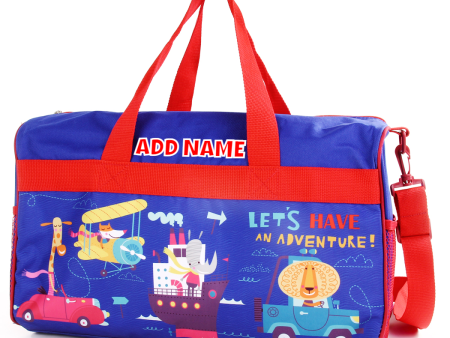 Personalized Kid s Travel Duffel Bag - Travel Adventure Sale