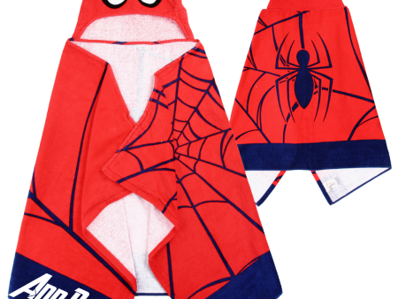 Personalized Embroidered Hooded Towel - Spider-Man For Sale