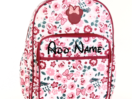 Personalized Embroidered Disney On-The-Go Mommy Backpack - Minnie Mouse Fashion