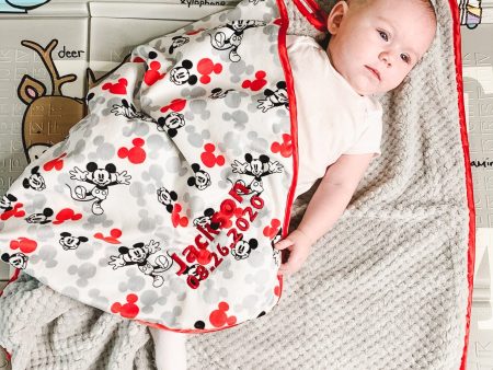 Personalized Disney Baby Blanket - Mickey Mouse Online