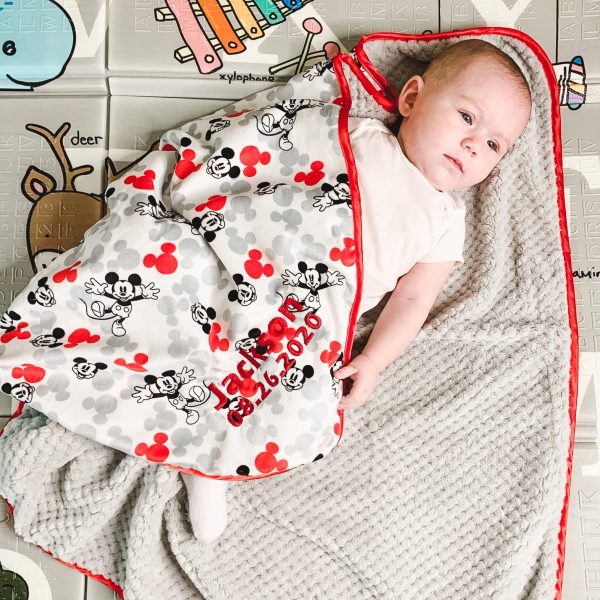 Personalized Disney Baby Blanket - Mickey Mouse Online