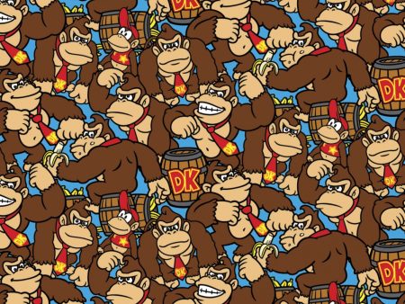 Marvel Kong Allover Fabric by the yard For Sale