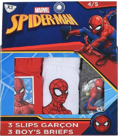 Spider-man 3 Pair of Briefs Knickers For Discount