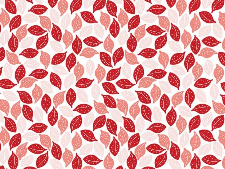 Sweet Prairie by Sedef Imer Coral Leaves Fabric by the yard Online Hot Sale