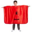 Personalized Spider-Man Throwbee® 50  x 60  Wearable Plush Throw Fashion