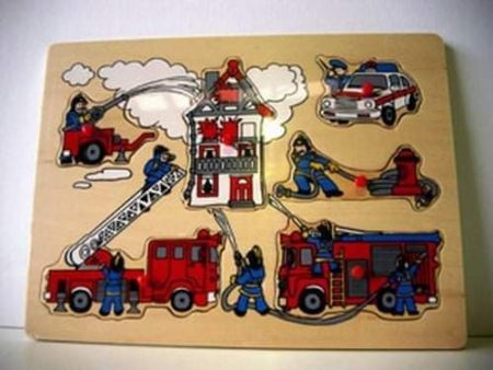 Wooden Emergency Services Puzzle Online Hot Sale