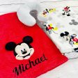 Personalized Disney Baby Blanket 3-Piece Gift Set - Mickey Mouse Online Hot Sale