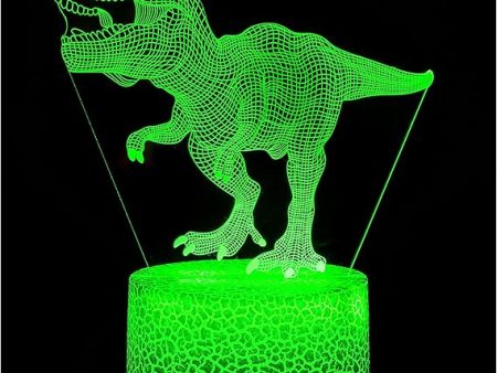 Dinosaur 3D Illusion Lamp Cheap