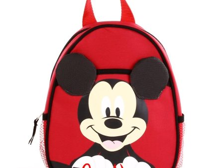 Personalized Mickey Mouse 10 Inch Mini Backpack with Harness Hot on Sale