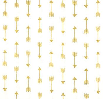 Aztec Gold Arrow Geometric Fabric by the yard Sale