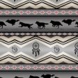 Tucson Aztec Wolves Fabric by the yard Online now