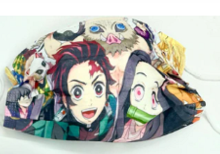 Anime Demon Slayer Disposable Face Mask x10 Online Hot Sale