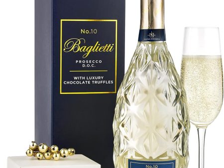 Thornton & France Prosecco & Chocolates Gift Set | Sparkling White Wine With Chocolate Truffles For Discount