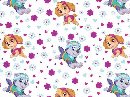 Nickelodeon Paw Patrol Pup Power Fabric by the yard Discount