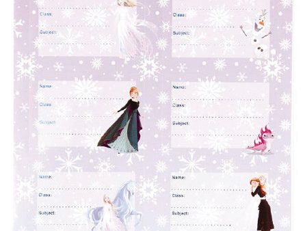 Frozen II Book Labels For Sale