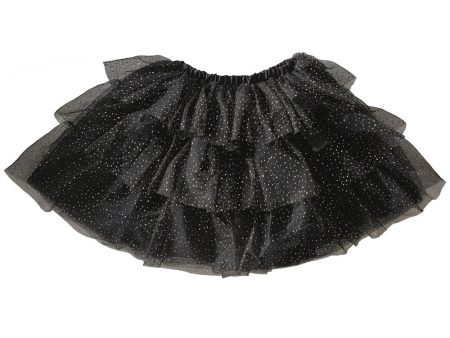 Schwarzes Sternen Zauber Tutu für Mädchen Fashion