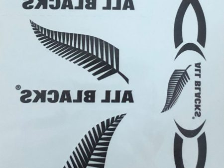 All Blacks Temporary Tattoos on Sale