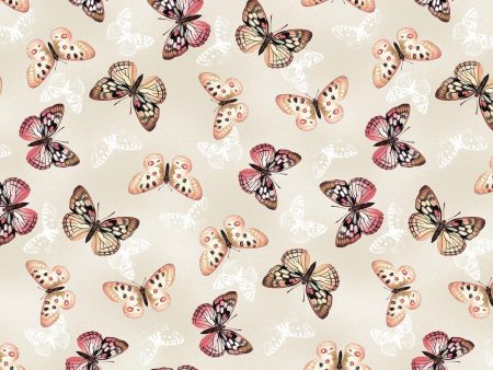 Tivoli Garden Butterfly Butterflies Fabric by the yard Sale