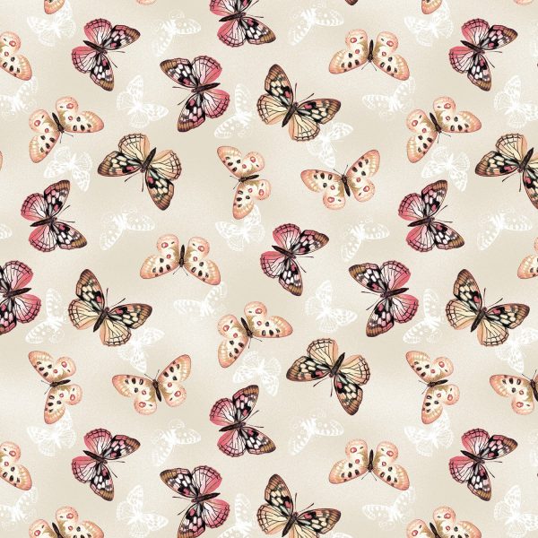 Tivoli Garden Butterfly Butterflies Fabric by the yard Sale