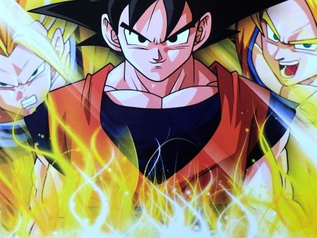 Anime Dragon Ball Z Postcard Hot on Sale