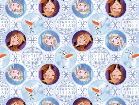 Disney Frozen Mythic Journey Fabric by the yard For Cheap