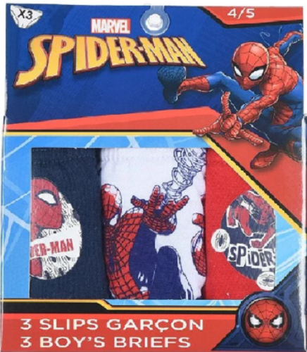 Spider-man 3 Pair of Briefs Knickers (Copy) Discount